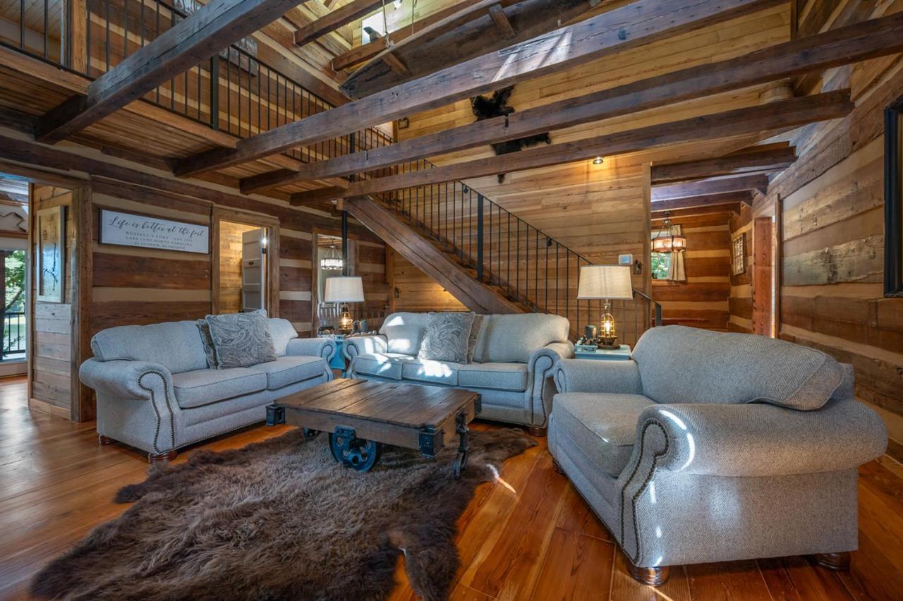 Вілла Russell'S Fort At White Oak Point: Historical Cabin On Lake Lure, Luxury, Direct Lake Access! Екстер'єр фото