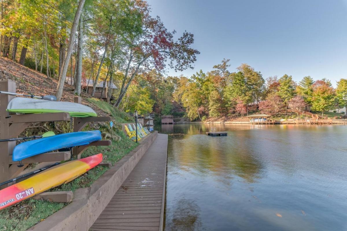 Вілла Russell'S Fort At White Oak Point: Historical Cabin On Lake Lure, Luxury, Direct Lake Access! Екстер'єр фото