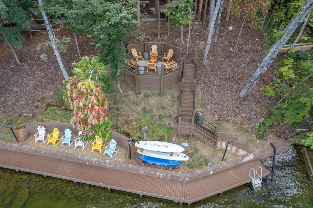 Вілла Russell'S Fort At White Oak Point: Historical Cabin On Lake Lure, Luxury, Direct Lake Access! Екстер'єр фото